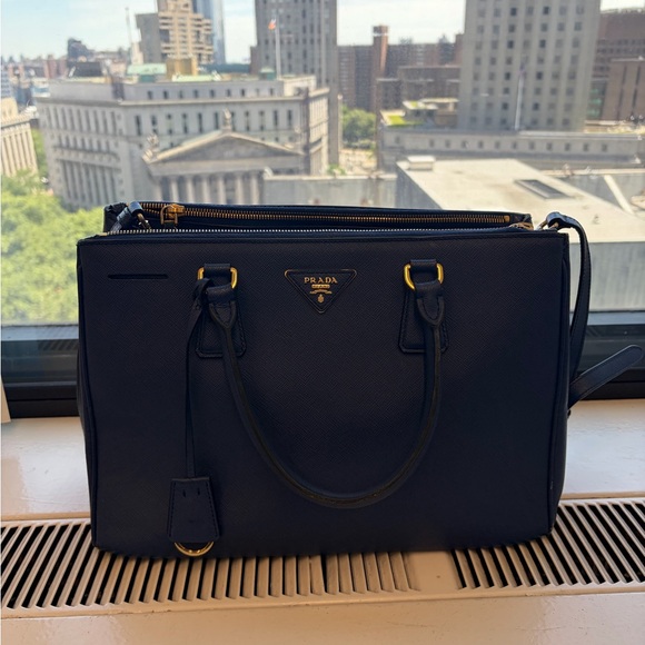 Prada Handbags - Authentic Prada Galleria Saffiano Lux Tote Bag – Blue/Navy